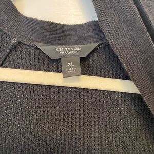 Long belted Vera Wang cardigan like new